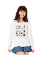 ロッキンクマちゃん長袖カットソー