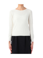 前後2WAYミックス釦ニットプルオーバー