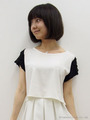 袖切替ショートTシャツ