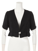 Dソデクチリボンビジューボレロ