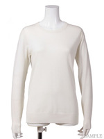 イタリアW100クルーネック長袖