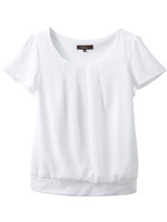 センタータックシフォンカットソー