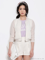 ダイヤ柄タックショートパンツ