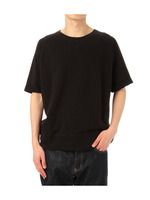 ラグラン五分袖スウェットプルオーバー