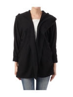 裏毛ガウンカーディガン