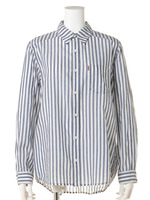 B2046C/テンセルストライプベーシックシャツ