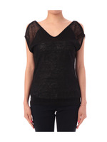 HOTEL PARTICULIER 肩見せメッシュプルオーバー