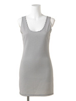 【DATE】ギンガムチェックタンクワンピース