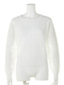 クリアチェックknit TOP