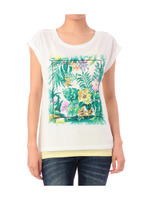 ドルマン花柄Tシャツ+キャミソールセット