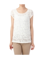 フラワーレースプルオーバー