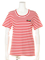 Bライン レディース ボーダー Tシャツ