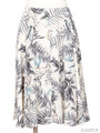TROPICAL PRINT SKIRT