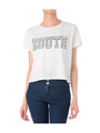 クロップドロゴTシャツ