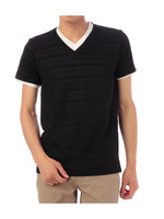 シャドーボーダーカットソー+インナーセット