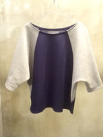 ダンボール配色トップス