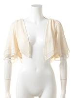 バックレースボレロ