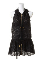 レースパーカーロンパースビキニ