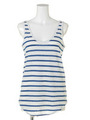【BED＆BREAKFAST】Gauze　Stripe　Tank