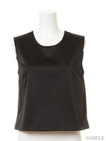 サテンストレッチタンクトップ