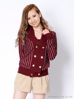 プレッピーカーディガン