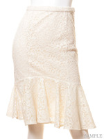 レースマーメイドスカート
