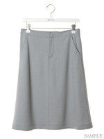 圧縮フレアスカート