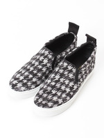 千鳥柄スリッポン