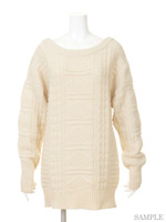 [L.B DAILY STOCK]ウールニットプルオーバー