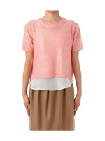 MIXカラーニットプルオーバー