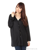 テンセルハイゲージニットロングカーディガン