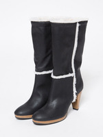 ボアハーフブーツ