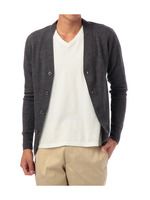 Letroyes ベーシックVネックニットカーディガン
