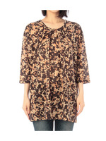 フラワープリントカットソー