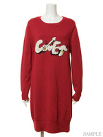 ロゴニットプルオーバー