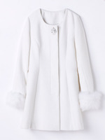 ノーカラーコート