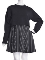 フォルムドッキングフレアワンピース