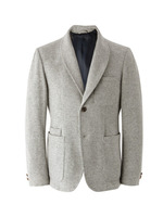 圧縮ジャージショールカラージャケット