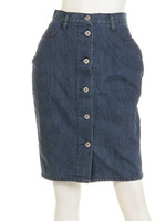 I DENIMボタンフライタイトSK