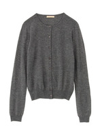 クルーニットカーディガン