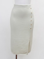 フロントボタンペンシルスカート