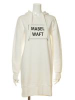 ロゴスウェットワンピース