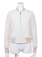 レーススリーブブルゾン