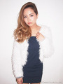 feather short knit CD