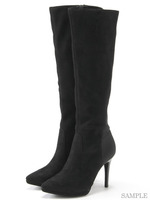 【ILIMA】美脚ハーフストレッチブーツ