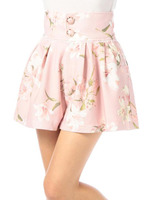 【LIZLISA】ユリ花柄パンツ