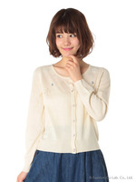 ビーズ刺繍カーディガン