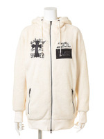 ボアドルマンジップパーカー