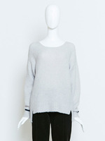 【BONICA dot GARDEN】袖ラインニット