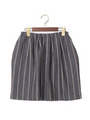 JCT W圧縮ストライプ タックスカート